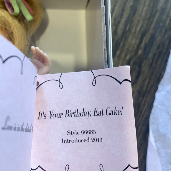 Madame Alexander-It’s Your Birthday, Eat Cake! Doll - Picture 2 of 3